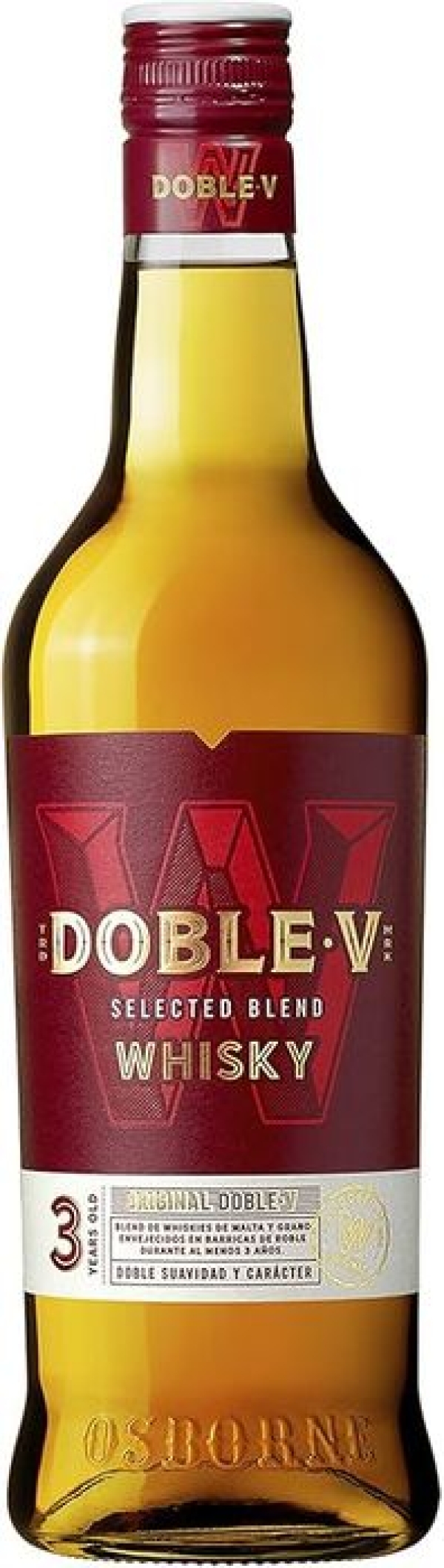 WHISKY DOBLE V 0.7 LT. WHISKY DOBLE V 0.7 LT.